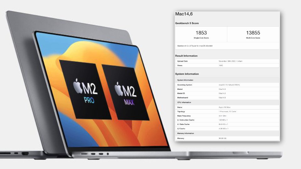 Apple M2 Max Details Leaked - More Information Has Come To Light